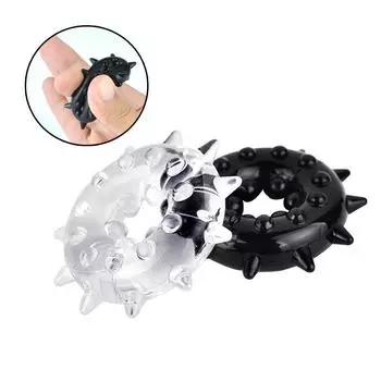 Мужское кольцо для пениса TPE мягкое кольцо с задержкой по времени в форме снежинки мастурбатор гибкое кольцо для эрекции TPE взрослые секс-игрушки для мужчин стопорное кольцо 2pcs