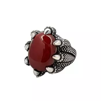 Мужское кольцо с агатом 220043318G19Yy