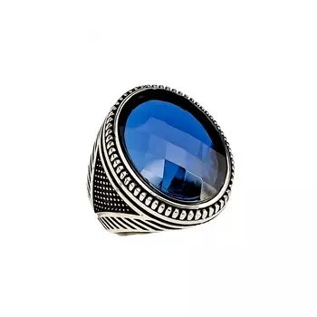 Мужское кольцо с цирконовым камнем 230047442G14Y