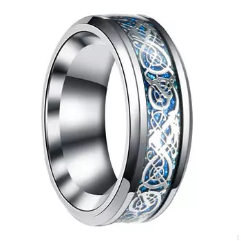 Мужское кольцо в европейском стиле для жениха на свадьбу в честь Дня святого Валентина