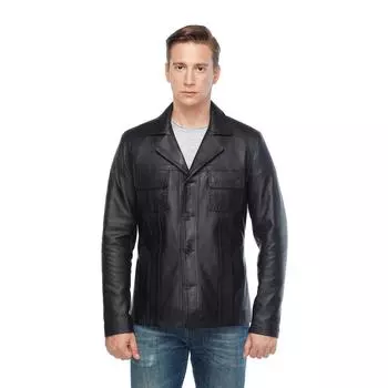 Мужское кожаное пальто Shark