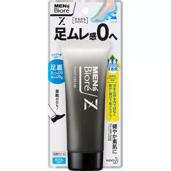 Мужское крем-мыло для ног Biore Z Smooth с ароматом 70 г