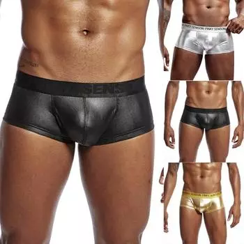 Мужское летнее новое сексуальное нижнее белье с рисунком, сексуальное модное нижнее белье с плоским углом M