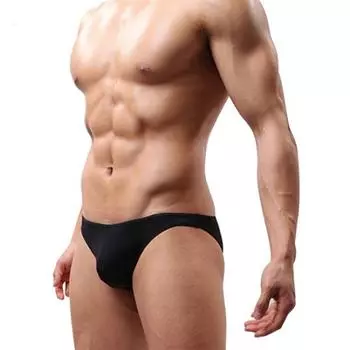 Мужское мягкое нижнее белье, стринги с Т-образной спинкой, сексуальные стринги L