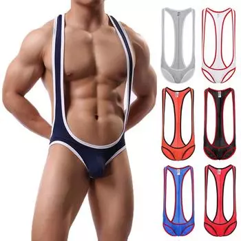 Мужское мягкое однотонное сексуальное кожаное нижнее белье для ягодиц, дышащее сексуальное нижнее белье M