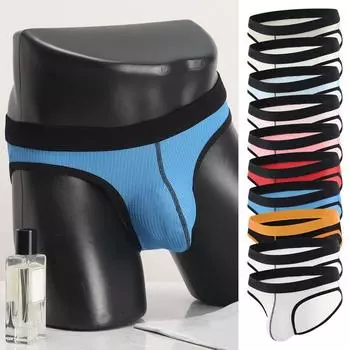 Мужское мягкое сексуальное дышащее модное нижнее белье, влагоотводящее нижнее белье L