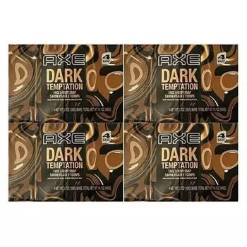 Мужское мыло Ax Dark Temptation 100 г - 4 упаковки