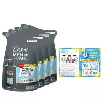 Мужское мыло для тела Dove Men +care Clean Comfort сменный блок 320 г x 4 с бонусом Clean Citrus Floral Aroma