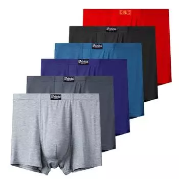Мужское нижнее белье больших размеров, трусы для мальчиков, трусы, большие боксеры, шорты большого размера, трусики 3XL, 4XL, 5XL, 6XL, 7XL, 8XL, 9XL, 10XL, 11XL, 12XL, 13XL 3XL красный