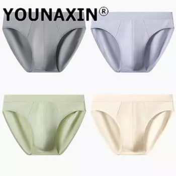 Мужское нижнее белье большого размера, хлопковые трусы, антибактериальные, дышащие, подростковые шорты, модные, бесшовные L XL 2XL 3XL 4XL 5XL L синий