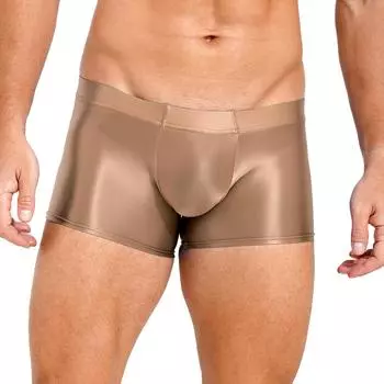 Мужское нижнее белье-боксеры, короткие дышащие бесшовные прозрачные трусы, плавки, трусы XXL