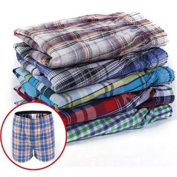 Мужское нижнее белье Боксеры Модные хлопковые мужские шорты Мужские плавки M