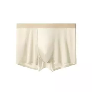 Мужское нижнее белье боксеры со средней посадкой, облегающего кроя, высокая эластичность, шорты-брифы, дышащий дизайн с отверстиями, гладкие трусы с U-образной выпуклостью L