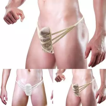 Мужское нижнее белье Bulge Pouch, классические удобные стринги