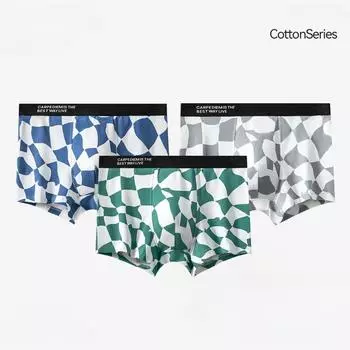 Мужское нижнее белье, чистый хлопок, хлопок класса А, антибактериальные боксеры, средняя талия, дышащие, летние мужские шорты, боксеры L серый