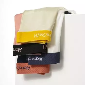 Мужское нижнее белье Ice Silk 7A с антибактериальной промежностью, дышащее, тонкое, мужское нижнее белье с четырьмя углами, большие мужские трусы с плоскими углами, мужские L