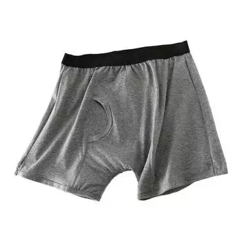 Мужское нижнее белье против протекания, трусы-боксеры для пожилых лежачих пациентов, непромокаемые прокладки, боксеры для ежедневной носки XL