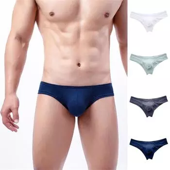 Мужское нижнее белье с низкой талией, модные боксеры XXL