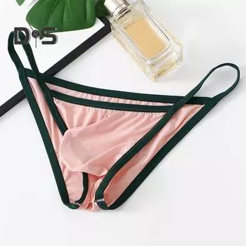 Мужское нижнее белье стринги с низкой талией сексуальные стринги стринги облегающие быстросохнущие Т-образные трусы для повседневной носки на работу и путешествия S