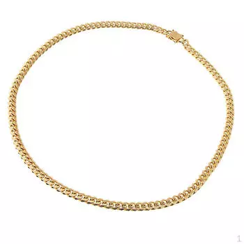 Мужское ожерелье-колье из тяжелой цепи из нержавеющей стали 12mm 61cm