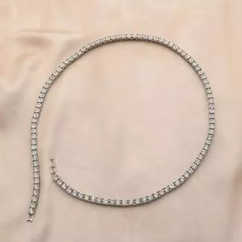 Мужское ожерелье в стиле хип-хоп со стразами, короткое из нержавеющей сплава, изысканное колье, украшение на шею, ювелирные изделия, кубинские ожерелья золотистый