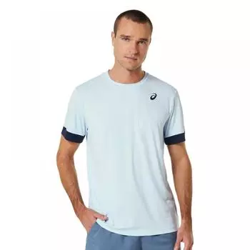 Мужское пальто ASICS SS Top 2041A255408 Мужская круглая футболка с коротким рукавом