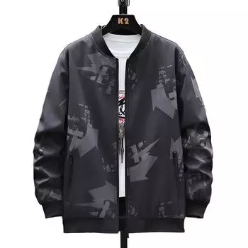 Мужское пальто большого размера, мужское, весна и осень, модный бренд, мужская повседневная свободная куртка, весенняя, для увеличения веса, модная для мужчин M