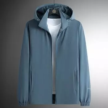 Мужское пальто большого размера, осенне-зимний уличный альпинистский костюм, водонепроницаемая ветрозащитная теплая куртка, куртка 2XL зелёный