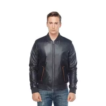 Мужское пальто из натуральной кожи Garni