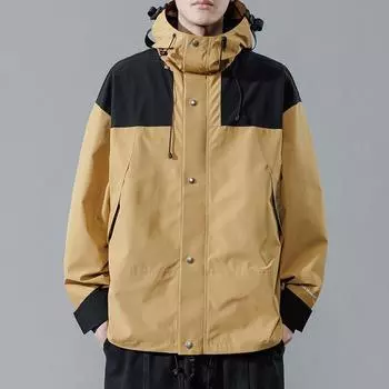 Мужское пальто осень-зима новый стиль куртка корейский стиль модная повседневная куртка для отдыха на природе пара бейсбольная форма для отдыха на природе M