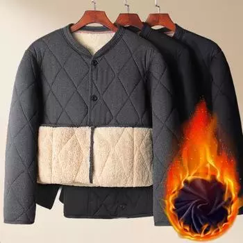 Мужское пальто с V-образным вырезом и длинным рукавом, однобортное, ветрозащитное, теплое, однотонное, утолщенное XXXXXL темно-синий