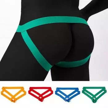 Мужское плотно облегающее нижнее белье, трусики-стринги с пуш-ап-упоминанием M