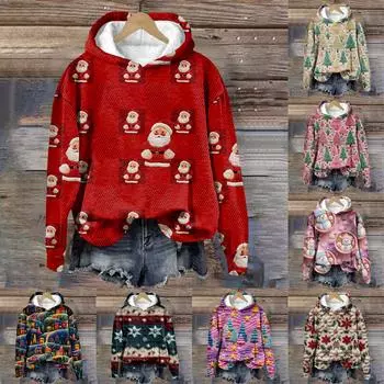 Мужское плюшевое теплое пальто с принтом, флисовый свитер, повседневное пальто, свитер с карманами, осенне-зимнее пальто L бежевый