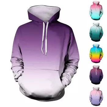 Мужское плюшевое теплое пальто с принтом, флисовый свитер, повседневное пальто, свитер с карманами, осенне-зимнее пальто L циан