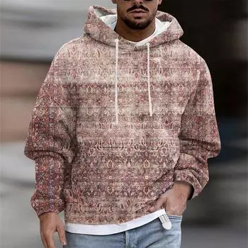 Мужское плюшевое теплое пальто с принтом, флисовый свитер, повседневное пальто, свитер с карманами, осенне-зимнее пальто XXXL