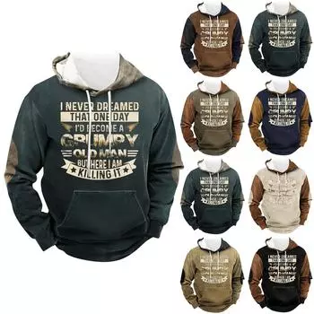 Мужское плюшевое теплое пальто с принтом, флисовый свитер, повседневное пальто, свитер с карманами, осенне-зимнее пальто XXXL