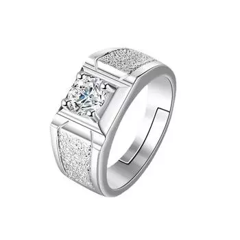 Мужское разомкнутое кольцо европейского и американского производства, новое кольцо, матовое большое мужское кольцо, парное кольцо, ювелирные изделия. adjustable