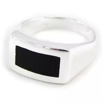 Мужское серебряное кольцо King