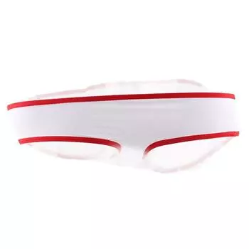 Мужское сексуальное нижнее белье, цельное с открытой промежностью, несъемное двойное нижнее белье, облегающее, парное нижнее белье для пар One Size