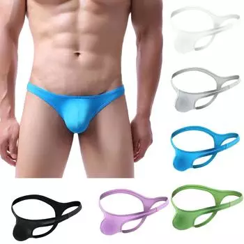 Мужское сексуальное нижнее белье, прозрачные шорты, трусы с принтом губ S