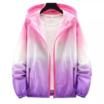 Мужское солнцезащитное пальто, уличная куртка, Winproof, анти-УФ, тонкая дышащая, быстросохнущая, с градиентом, с капюшоном и длинными рукавами, на молнии, мужская куртка 3XL жёлтый