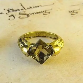 Мужское женское винтажное бронзовое ювелирное кольцо в стиле панк для вечеринки