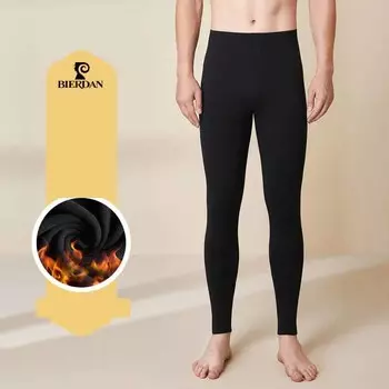 Мужское зимнее термобелье, мужские осенние узкие брюки, утолщенные ветрозащитные, удобная мягкая подкладка, высокая эластичность, тонкие носимые универсальные весенние пижамы XL серый