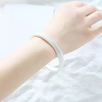 Мужской эластичный металлический противоскользящий браслет с держателем на руку, эластичный браслет чёрный