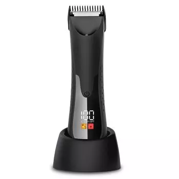Мужской электрический триммер для волос чёрный