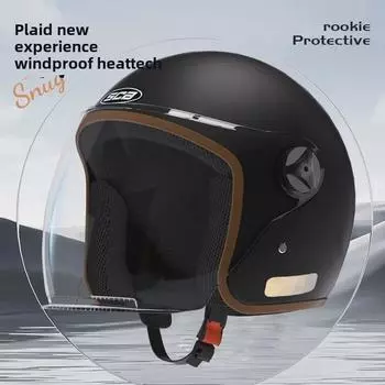 Мужской электромобильный шлем: Противотуманные, ветрозащитные, всесезонные, теплые и безопасные