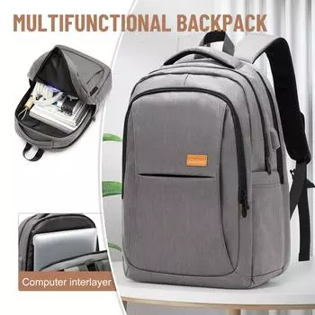 Мужской большой рюкзак, дорожный рюкзак, сумка для ноутбука 15 дюймов, рюкзак для колледжа и школы, водонепроницаемая практичная мужская сумка, прочные сумки