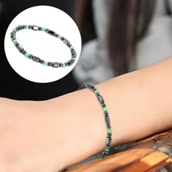 Мужской браслет Магнитный контрастный цвет Прочный гладкий терапевтический браслет