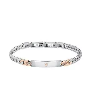Мужской браслет Maserati Jewels из нержавеющей стали JM222AVD04 серебряный