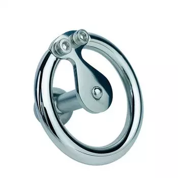 Мужской Cb Lock из нержавеющей стали, замок целомудрия, секс-игрушки, клетка для пениса, рогоносец, уретральное кольцо целомудрия, рабское кольцо БДСМ 40mm